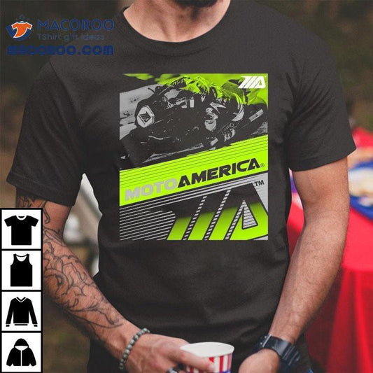 Lime Lean Motoamerica Shirt