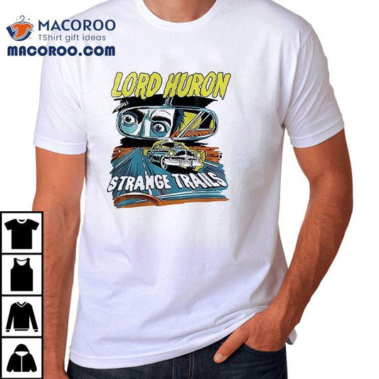 Lord Huron Strange Trails 10th Anniversary Tour Collection Dates Comic Shirt