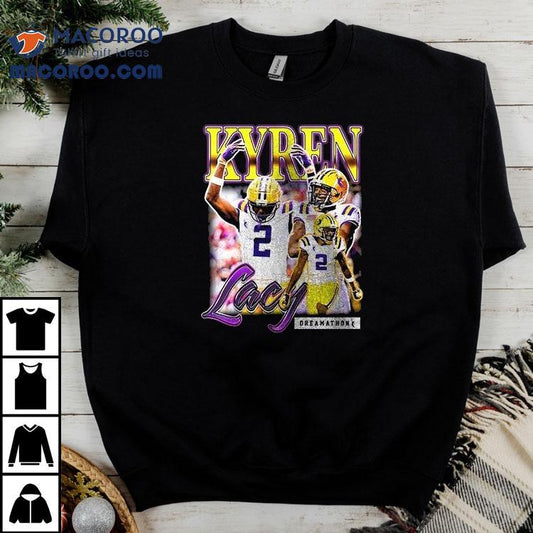 Lsu Tigers Kyren Lacy Bayou Dreams Graphic Shirt