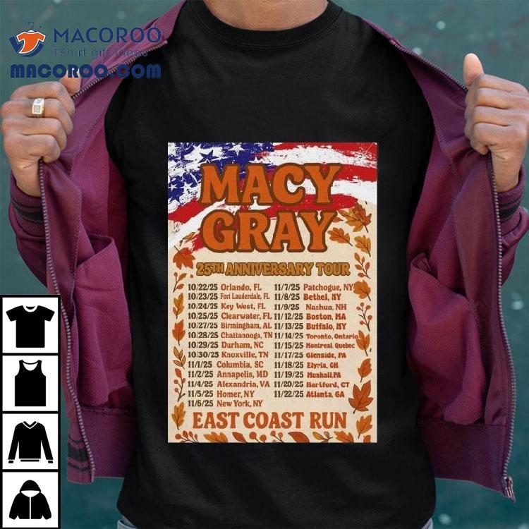 Macy Gray 25th Anniversary Tour 2025 Shirt