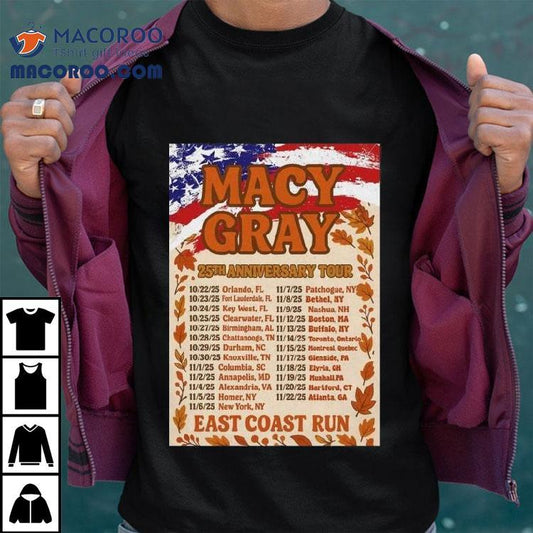 Macy Gray 25th Anniversary Tour 2025 Shirt