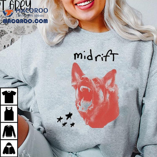 Midrift Angry Dog Star Shirt