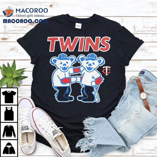 Mlb X Grateful Dead X Twins Shirt