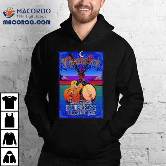 Moonalice Hardly Strictly Bluegrass Golden Gate Park San Francisco Ca 2025 Shirt