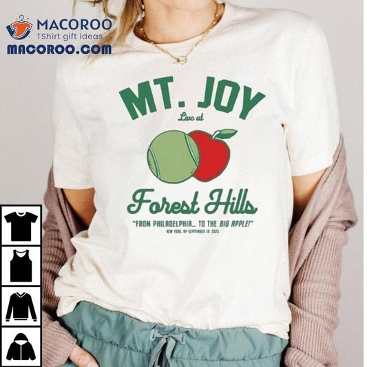 Mt.joy Forest Hills From The Philadelphia To The Big Apple New York September 2025 Shirt