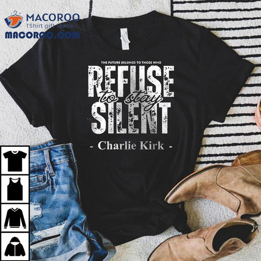 Oklahoma Sooners The University Of Oklahoma X Charlie Kirk Refuse To Stay Silent Shirt