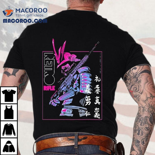 Retro Rifle Samurai Sniper Shirt