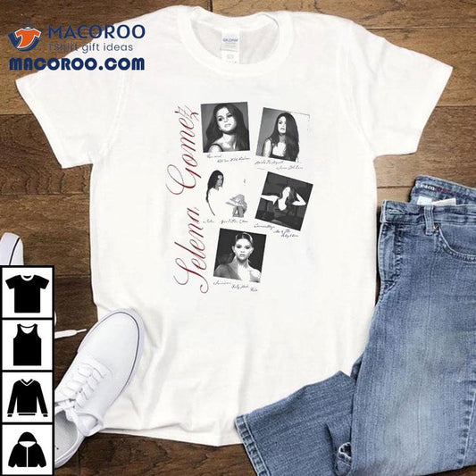 Revival Polaroid Selena Gomez Shirt