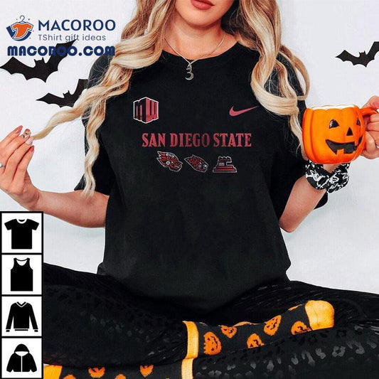 San Diego State Aztec Honoring Aztec Heritage Logo Shirt