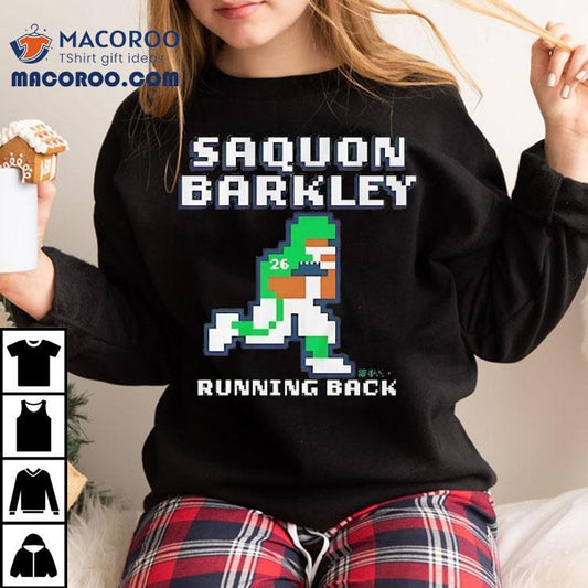 Saquon Barkley Retro Baller Running Back Graphic Shirt