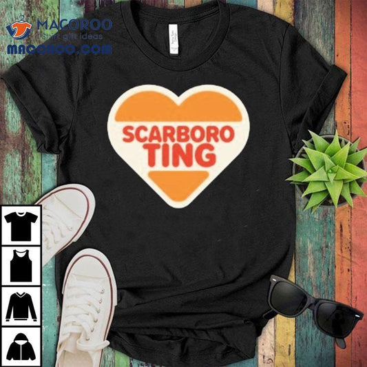 Scarboro Ting Burger King Heart Shirt