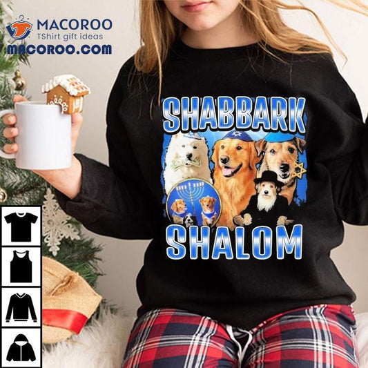 Shabbark Shalom Star Of David Israel Dog Shirt