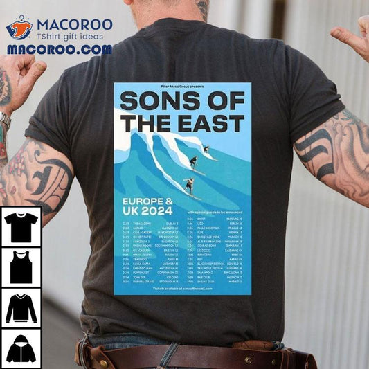 Sons Of The East Europe Uk Tour 2024 Shirt
