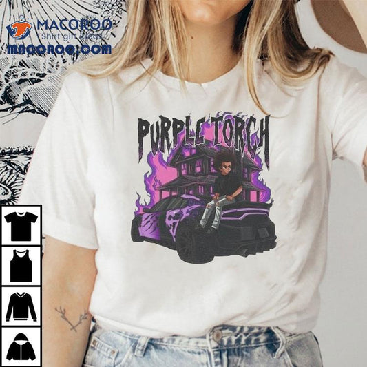 Srt Len Purple Torch Halloween Shirt