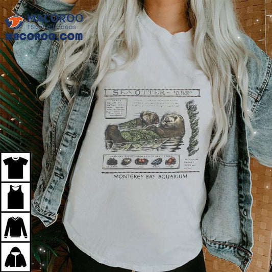 Taylor Sea O Tter Emhydra Lutris Monterey Bay Aquarium Otter Shirt