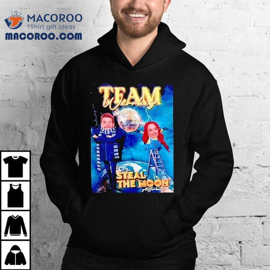 Team Jarrkey Steal The Moon Glitterball Shirt