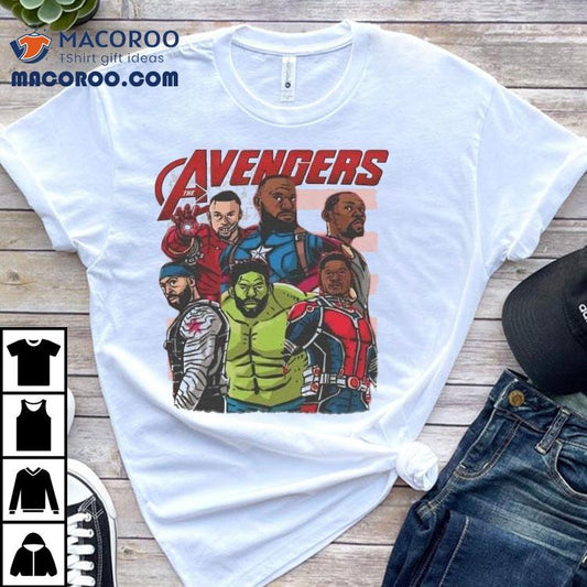 The Avengers Usa Basketball Team Olympics 2024 Shirt