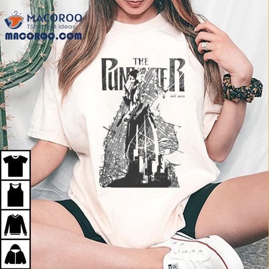 The Punisher Nyc Marvel 2025 Shirt