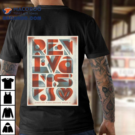 The Revivalists October 9 2025 Red Rocks In Morrison Co Shirt