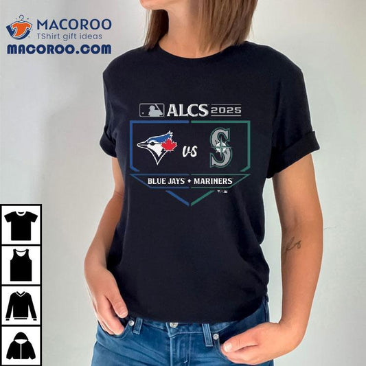 Toronto Blue Jays Vs. Seattle Mariners 2025 American League Championship Series Matchup Batter's Box Shirt