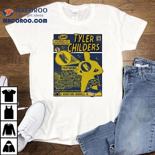 Tyler Childers Tour Geodis Park Nashville Tn Oct 11st 2025 Shirt