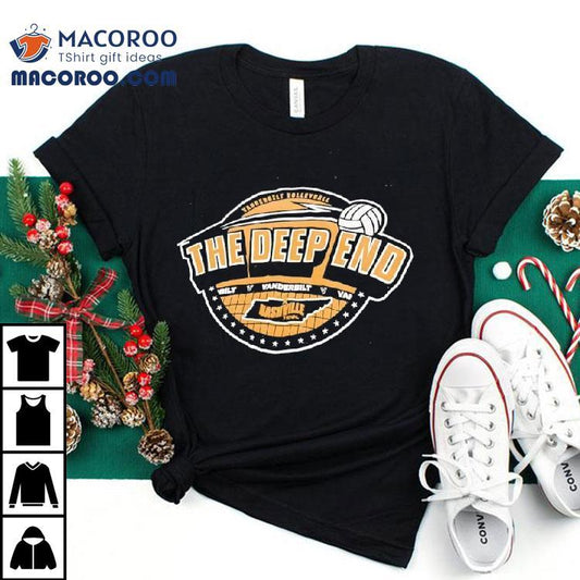 Vanderbilt Volleyball The Deep End Nashville Logo Shirt