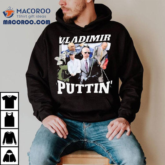 Vladimir Vladimirovich Putin Vladimir Puttin' Golf Shirt