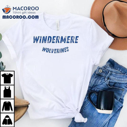 Windermere High School Retro Sports Shirt