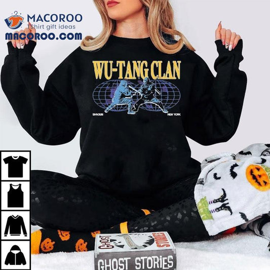 Wu-tang Clan Shaolin New York Ninja Globe Shirt