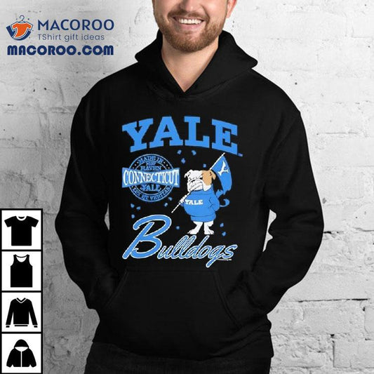 Yale University Made In New Haven Connecticut Handsome Dan Shirt