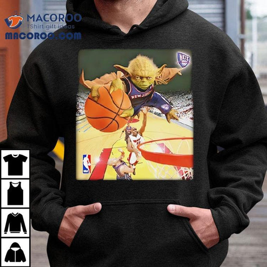 Yoda Slam Dunk Ballin Brooklyn Nets Nba Shirt