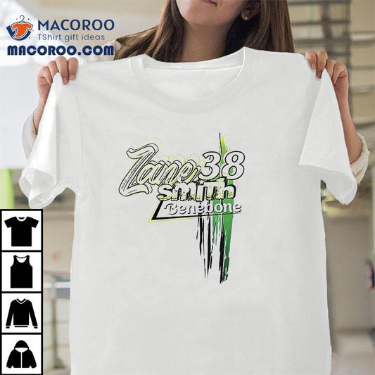 Zane Smith Front Row Motorsports Benebone Car Graphite Shirt