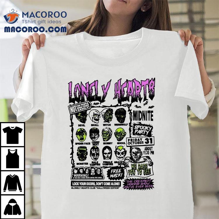 Lonely Hearts Club Horror Show Shirt