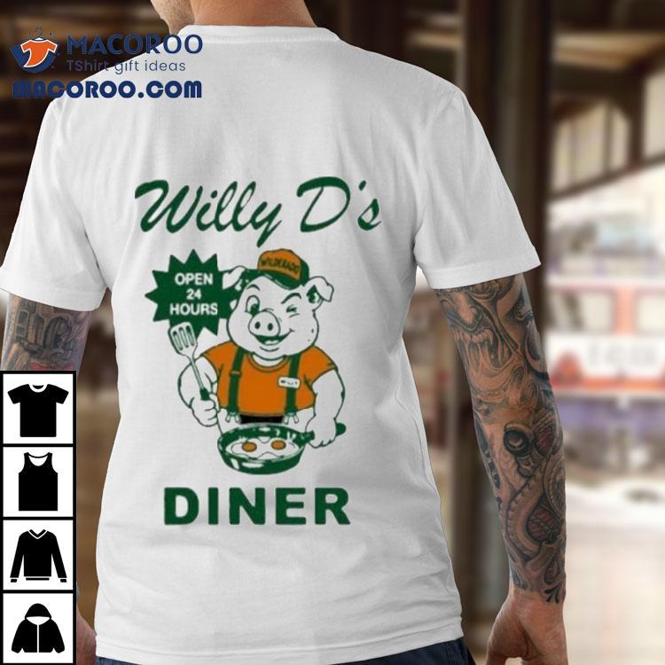 Wilderado Willy D's Diner Pig Shirt
