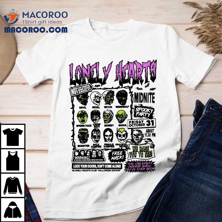 Lonely Hearts Club Horror Show Shirt
