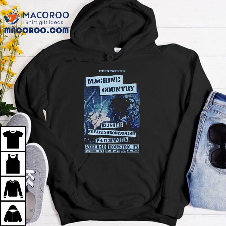 Machine Country October 12 2025 Houston Texas Shirt