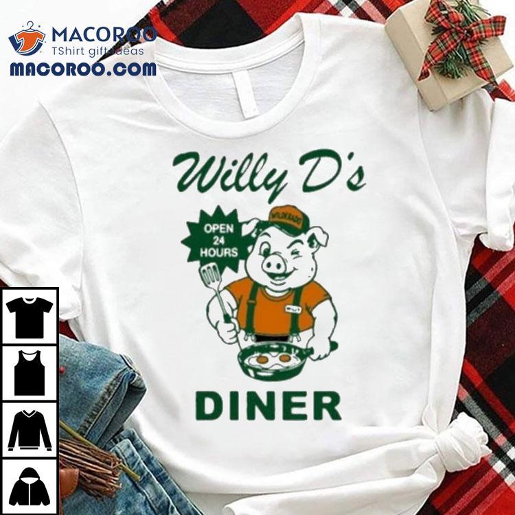Wilderado Willy D's Diner Pig Shirt