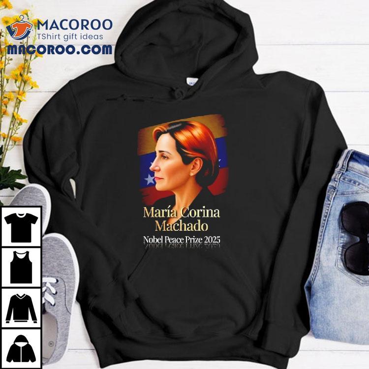 Maria Corina Machado Nobel Peace Prize 2025 Shirt