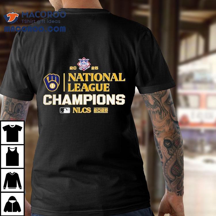 Milwaukee Brewers Mlb 2025 Nlcs National League Champions Shirt