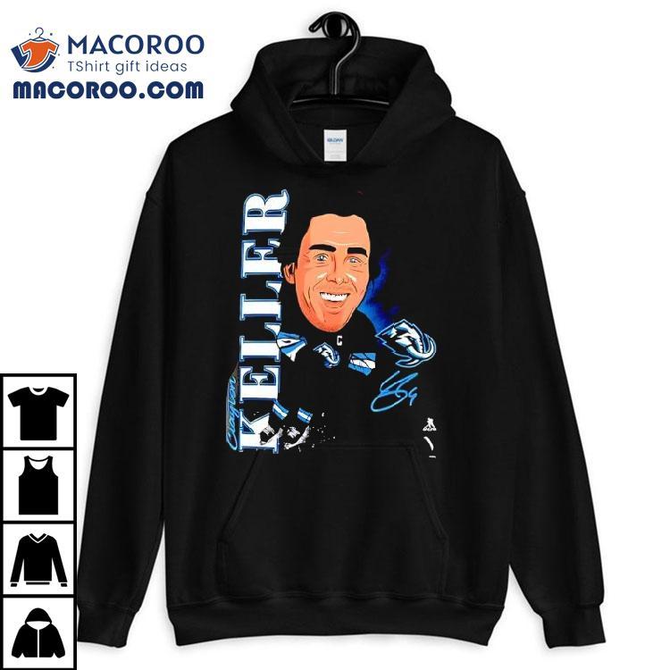 Utah Mammoth Clayton Keller Caricature Player Signature Shirt